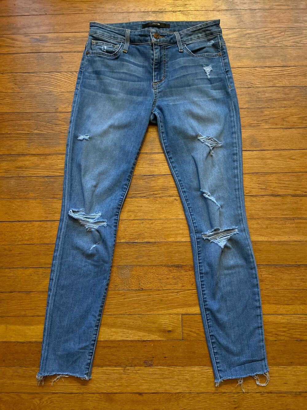 JOE'S 'Grace' Distressed Skinny Jeans sz 28